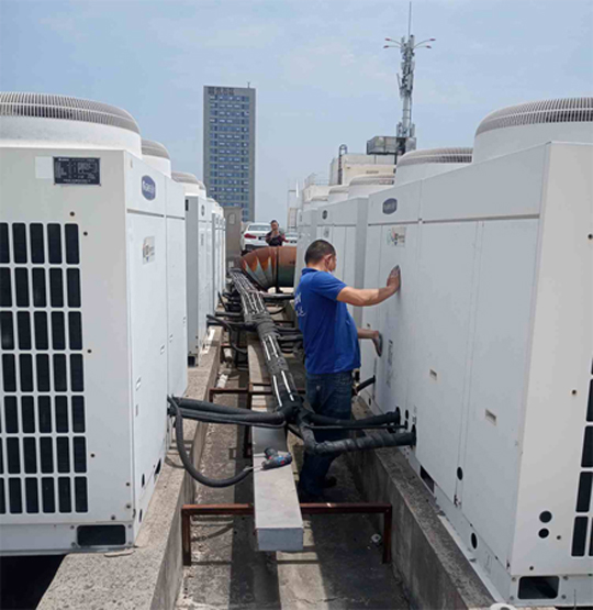 昌邑中央空调制热和不制冷系统维修方法